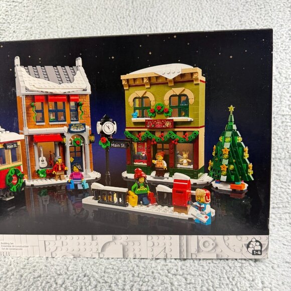 LEGO Icons: Holiday Main Street (10308) Toy Building Set Collectible Christmas - Picture 3 of 11